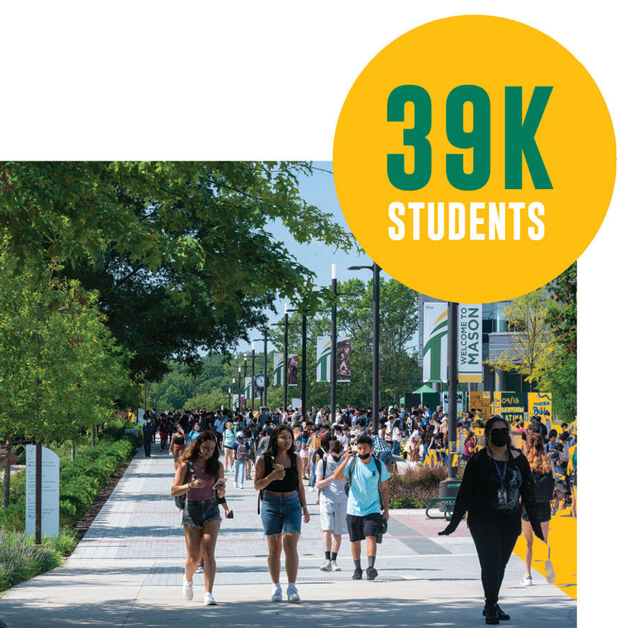 39K students make up Mason's student body