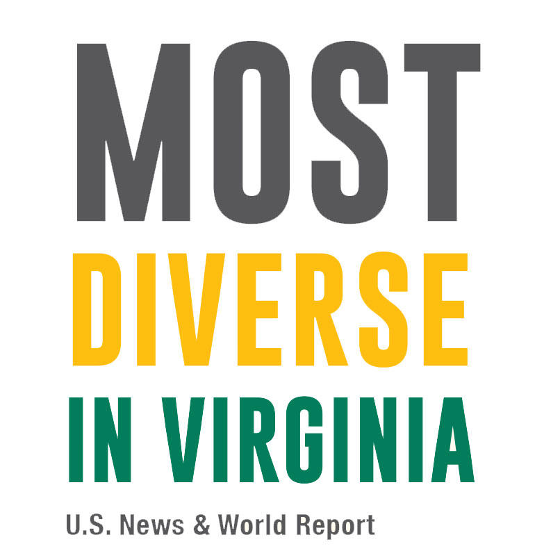 Mason is the Most Diverse in Virginia according to US News & World Report rankings